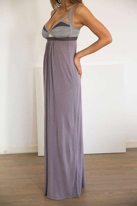 Ippon Maxi Dress +: Grey