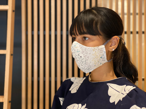 Japanese Cotton Gauze Mask (Monet)