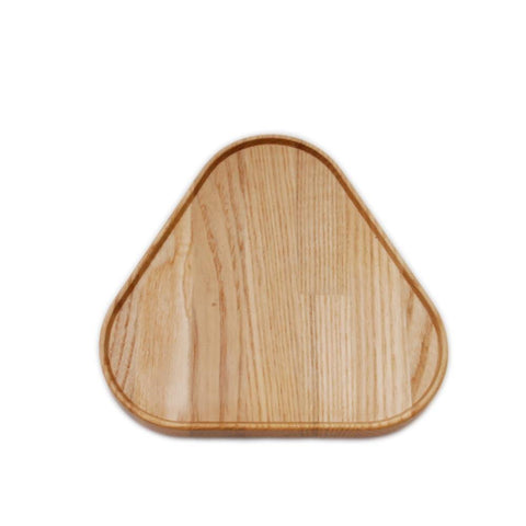 Hasami Oak Wood Tray Triangle 6 1⁄4” x 6 3⁄4”