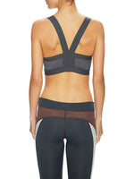 Insertion Bra W: Steel Striped