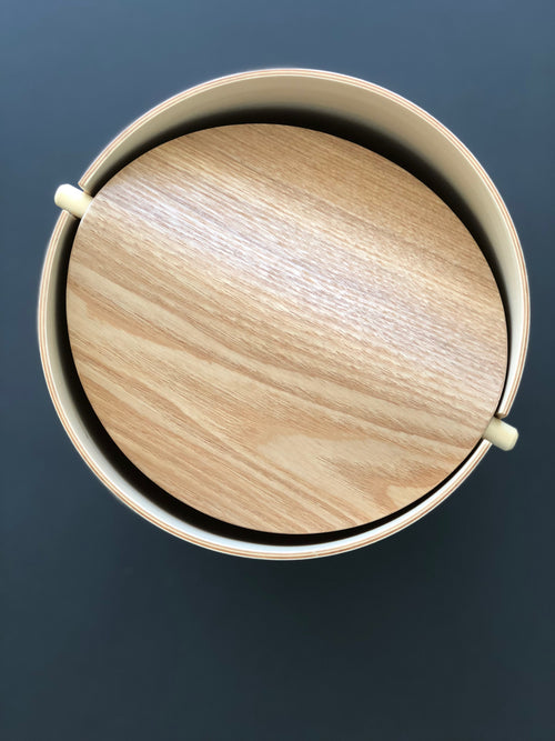 Saitowood Waste Basket - Ash