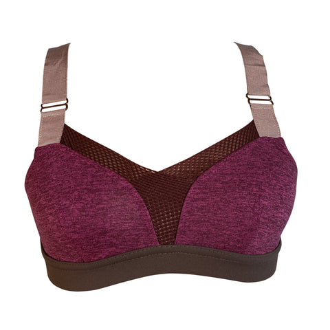 B Bra: Eggplant Marl