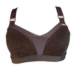 B Bra: Charcoal Marl