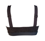 B Bra: Charcoal Marl