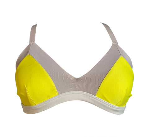 Tani Bra: Yellow Ecru