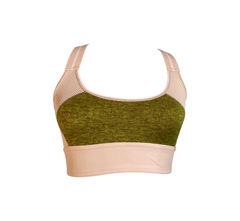 Neo Gridlock Bra: Lemon Lime