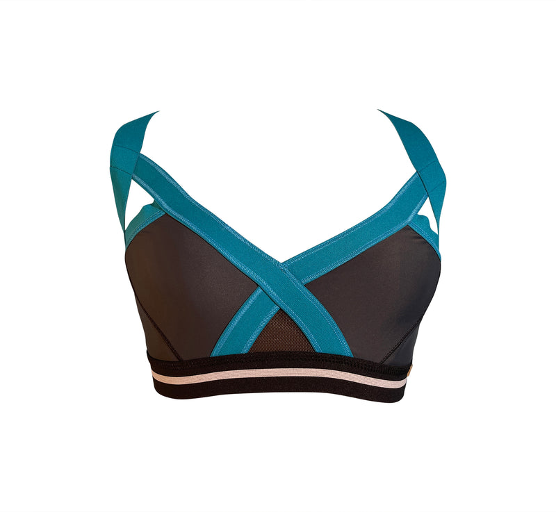 Insertion Bra W: Turquoise