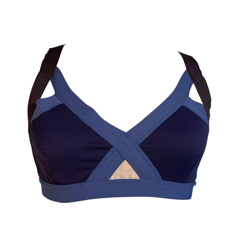 Neo Insertion Bra : Navy