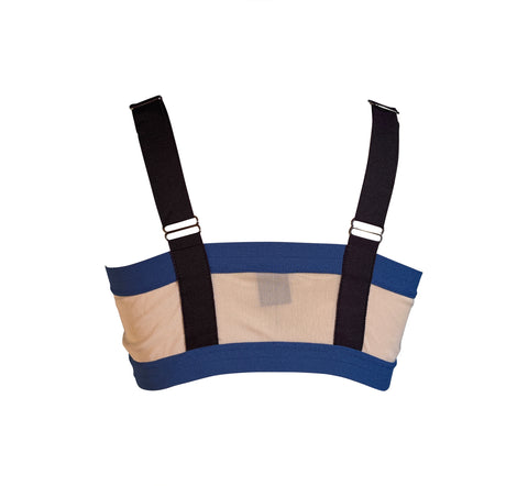 Neo Insertion Bra : Navy