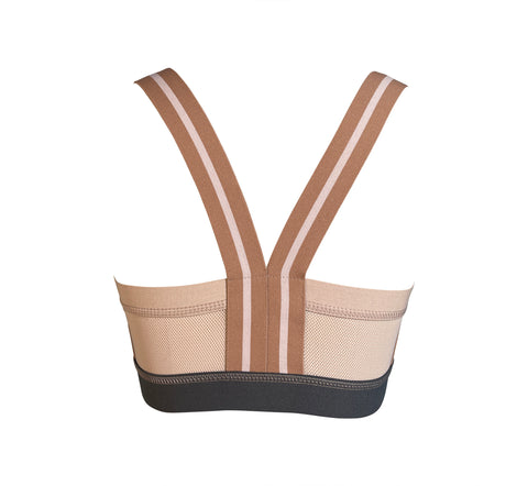 Insertion Bra W: Ecru Stripe