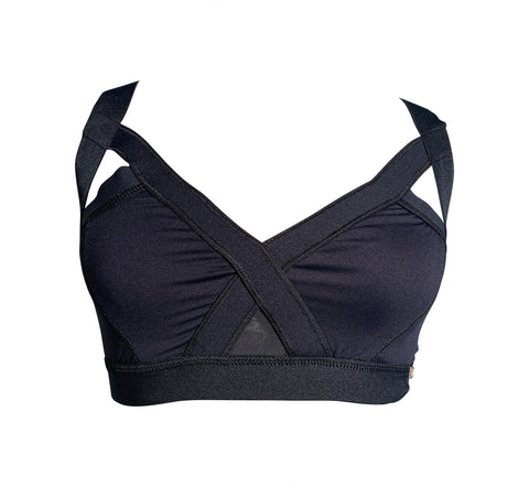 Insertion Bra: Black