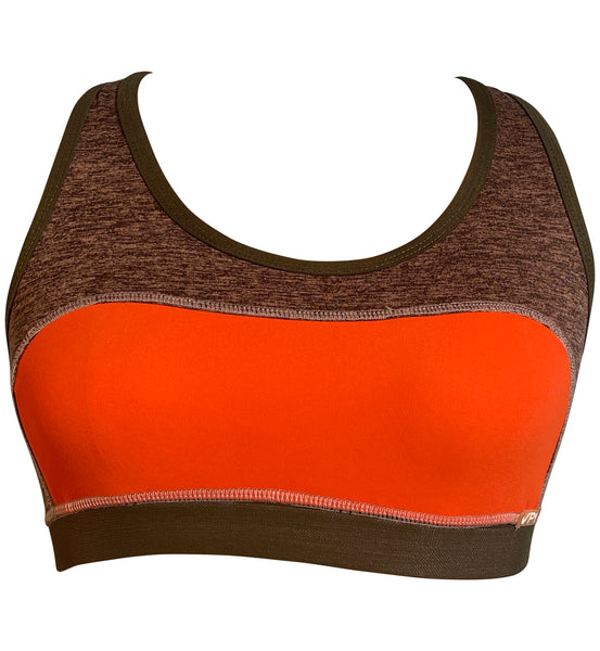 Cortex Bra: Caution Orange