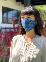 Japanese Yukata Mask (Indigo)