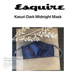 Kasuri Silver Black Mask