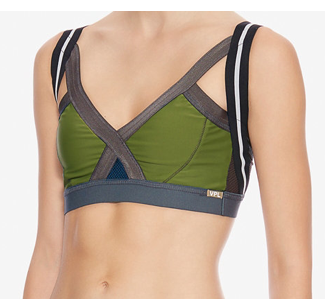 Insertion Bra W: Moss