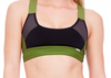 Neo Gridlock Bra: Moss