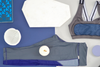 Cortex Bra: Charcoal x Blue Denim