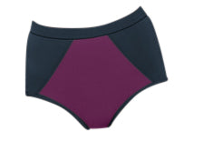 Eclipse Swim Bottom: Eggplant