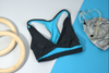 Trapeze Bra Top : Turquoise