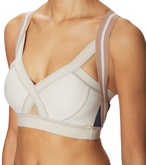 Insertion Bra W: Ecru Stripe