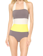 Bandage Swim Suit: Sunshot Lemon Lime