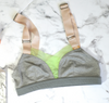 B Bra "Upcycle": Heather Grey/ Mint