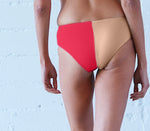 Tani Swim Bottom: Neon Blush