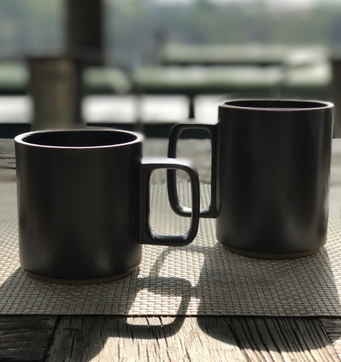 Hasami Black Mug Cup 15 oz