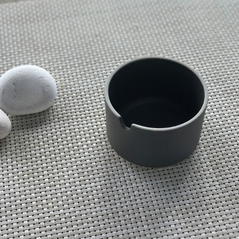 Hasami Black Sugar Pot 3 3/8"