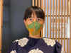 Japanese Vintage Kimono Mask (Aki Midori)