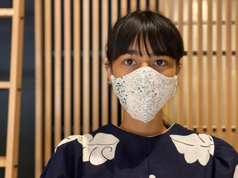 Japanese Cotton Gauze Mask (Monet)