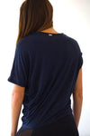 Sweat top : Navy